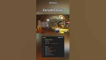 Carrusel Circular en HTML, CSS y JS #coding #css