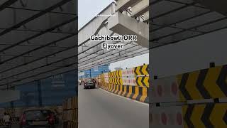 Gachibowli Outer Ring Road Flyover In Hyderabad Telangana #music #song #shortvideo #alluarjun