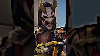 Golden samurai devil look ? freefire shorts viral roblox speedrun fortinite battle pass