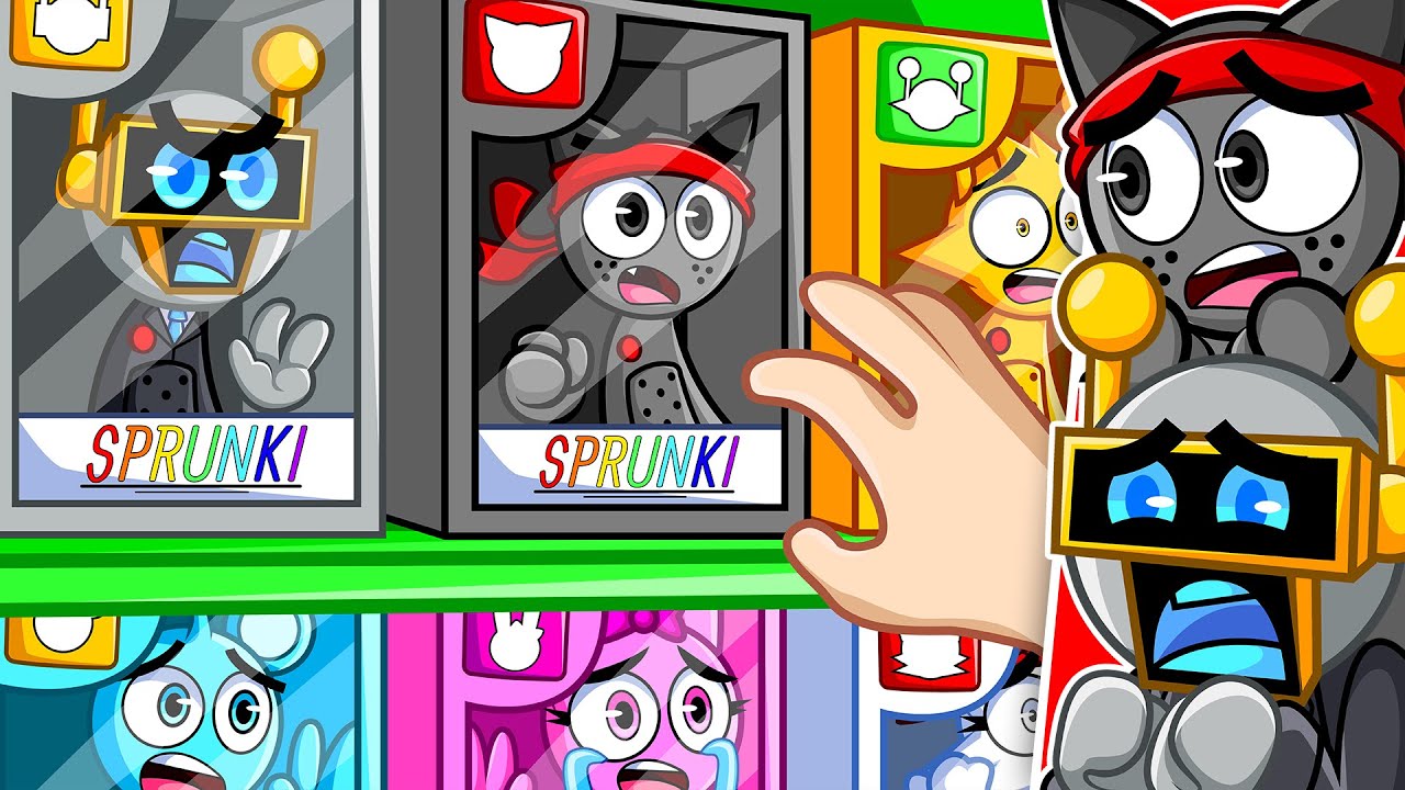 Los SPRUNKIS se CONVIERTEN en JUGUETES INFANTILES?!