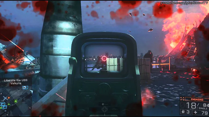 Battlefield 4 - Hard Mode Walkthrough - Mission 7 Suez - Tombstone Achievement - Trophy - HD