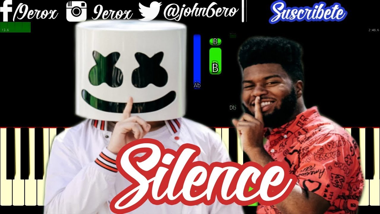 Marshmello ft. Khalid - Silence - Piano Tutorial