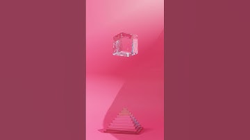 Splash Animation | Fluid Animation in Blender  #shorts #shortsfeed #viralshorts