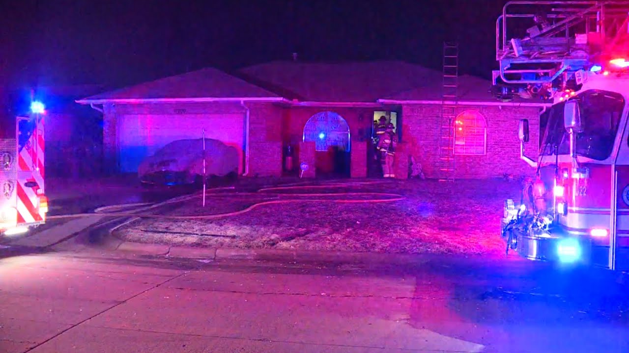 Four people escape to safety after fire sparks at northwest OKC home ...