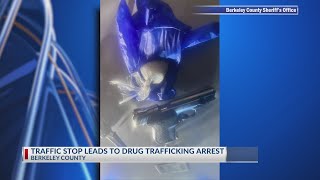 Berkeley County traffic stop leads to drug trafficking arrest
