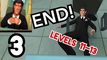 Scary Boss 3D (Part 3) || LEVELS 11-13 COMPLETE/ENDING