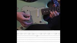 Not the One solo (with tab)