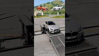 BMW vs Mercedes ULTIMATE TEST 😱💥 | Jump, Brake, Rollover &amp; More | BeamNG Challenge #shorts #gaming