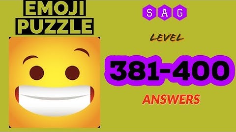 Emoji Puzzle! level 381 382 383 384 385 386 387 388 389 390 391 392 393 394 395 396 397 398 399 400