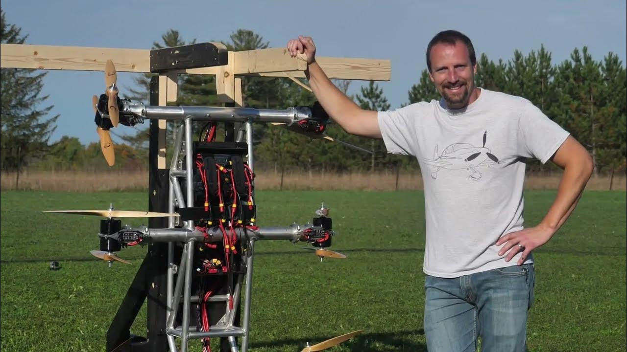 SkyPak V1 Electric Prop Driven Jetpack Promo YouTube