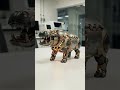 Futuristic Robot Hippopotamus Transformation in Real Life