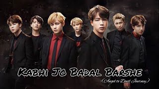 BTS- I'LL BE WAITING(kabhi jo baadal barse)||BOLLYWOOD FMV|| #btsedits