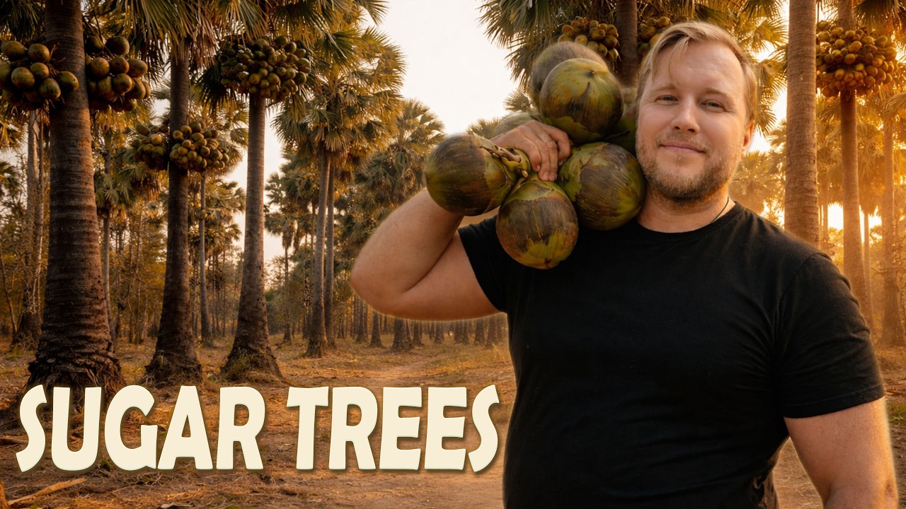 Thailand's SUGAR TREES / Escape from Bangkok to Phetchaburi / Motorbike Tour 2026