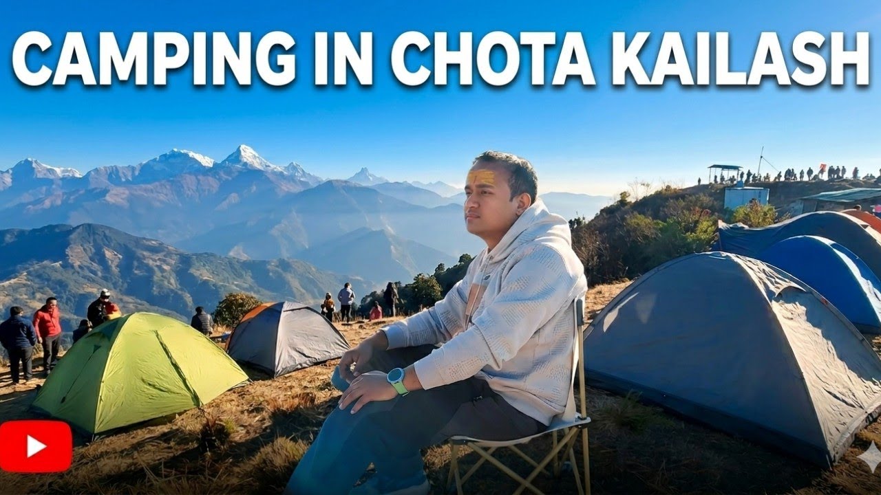 Camping in Chota Kailash😍