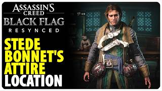Stede Bonnets Attire Location | Assassins Creed Black Flag Resynced (Legendary Outfit)