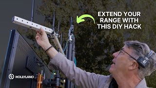 Cinematography Tip Boost Your Wireless Range with DIY Antenna Setup Using Hollyland