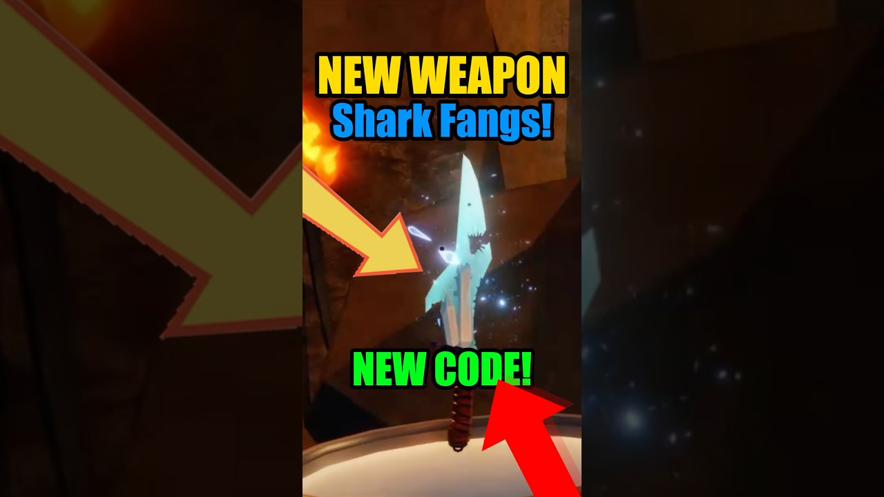 Shark Fangs in The Forge and New Code in Maze Update!