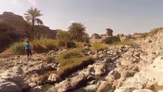 Oman: Wadi Hoqain Trek - January 2016