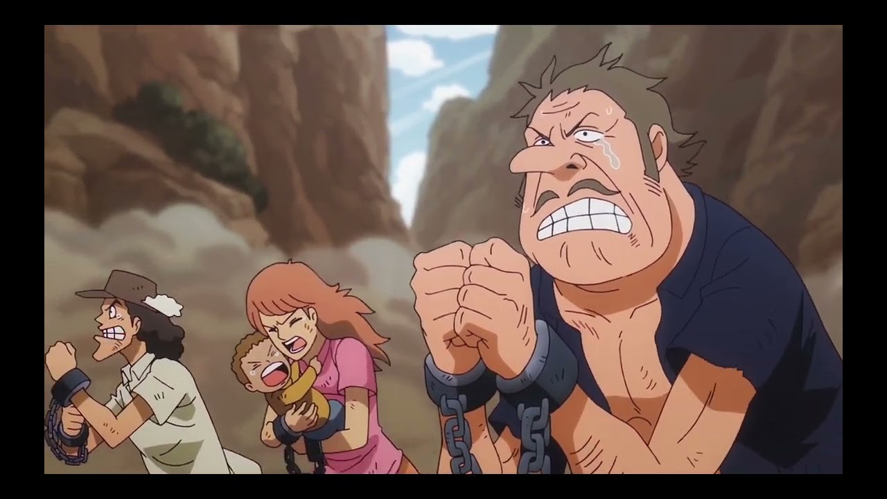 One piece  EP 1,130 ENG DUB CELESTIAL DRAGON HUNT HUMANS IN THE GOD VALLEY