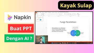 Tutorial Napkin AI: Membuat PPT Seperti Sulap dengan Visual Bantuan AI