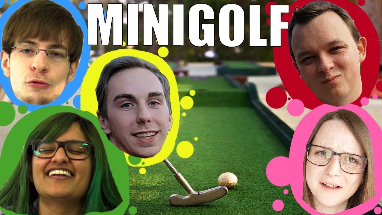 MINIGOLF ⛳ m. Gamle, Robin, Samrita & Lasse