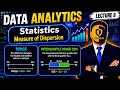 Lec 8: Statistics 5 - Measure of Dispersion: Range , Inter-Quartile Range_Percentile; Quartile.