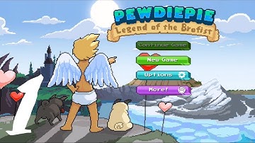 PewDiePie: Legend of Brofist - walkthrough part 1 android HD 1080p