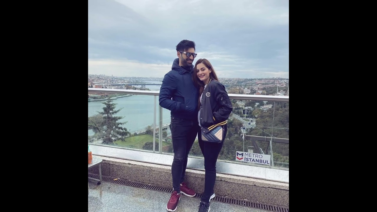 Aiman Khan Muneeb Butt New Trending Shorts video | Aineeb🌹| 