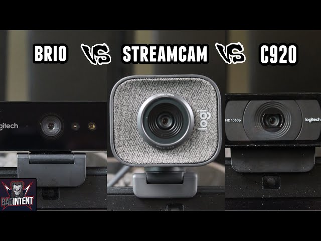 Logitech Streamcam vs Brio vs C920 [Review and Comparison] - YouTube