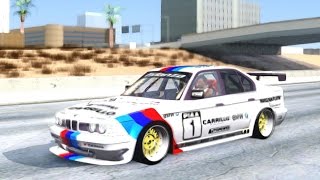 GTA San Andreas - BMW E34 M5   DTM _REVIEW