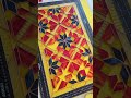 Geometric Tessellation Stained Glass Panel 🔷 Sacred Geometry Yoga Decor | Mojoartglass