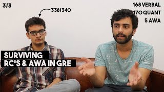 Nailing Down RC's and AWA | GRE Prep | Graduate Exam