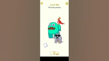 Delete Puzzle Level 166 : GameplayWalkthrough All Levels #shorts