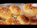 خبز البرغر البرجر طعم وطراوة راائعة بدون بيض وبدون زبدة وبدون حليب وصفات سهلة وسريعة 