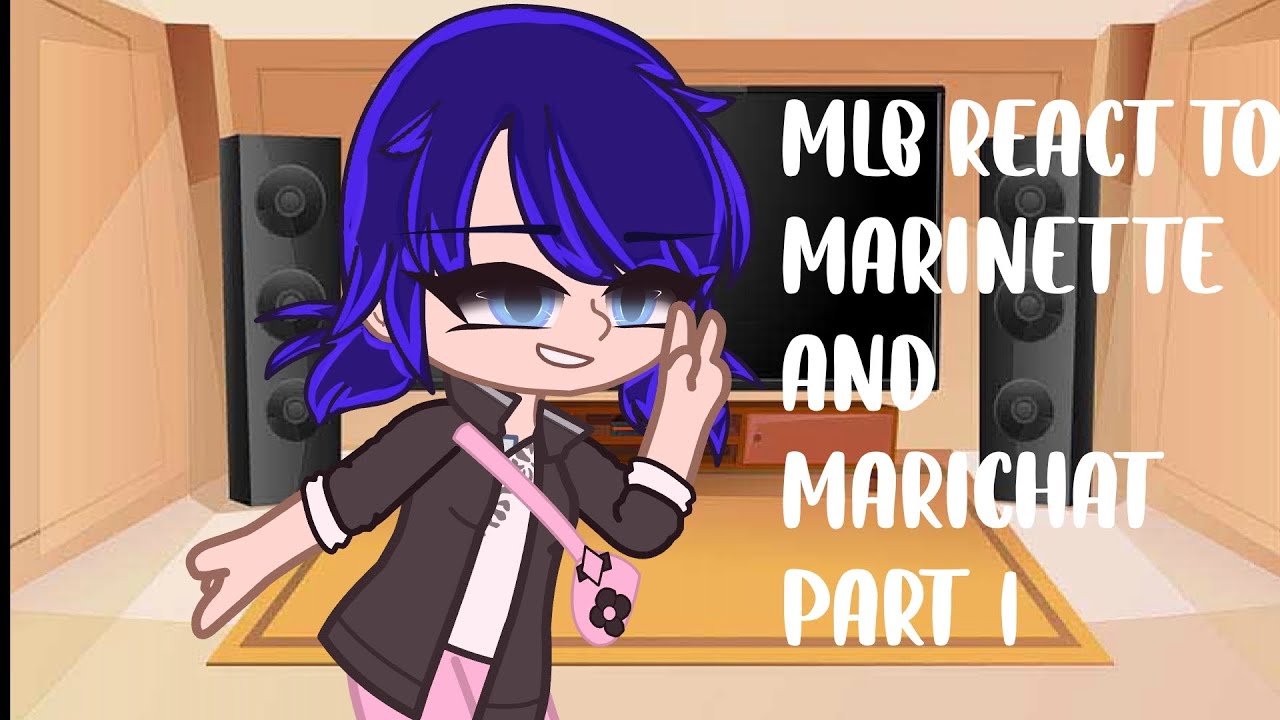 mlb react to marinette & marichat | part 1 | short |