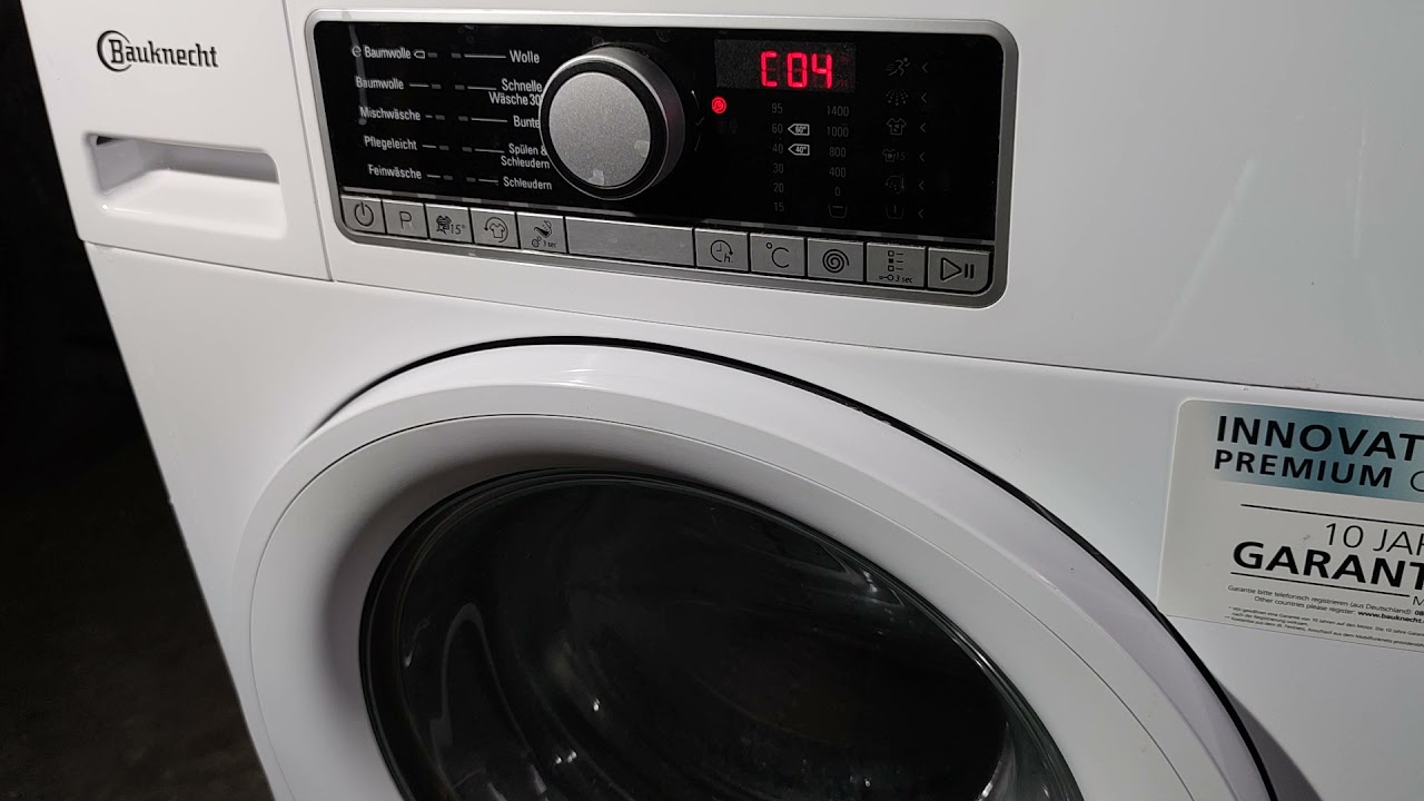 Тест режим стиральной машины Bauknecht ( Whirlpool ),сервисный,диагностика,код ошибки F 25