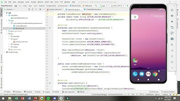 7.3 Broadcast Receivers || Codelab