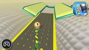 Action Balls: Gyrosphere Race - Gameplay Walkthrough Part 29 - Game Levels 92-93 (iOS, Android)