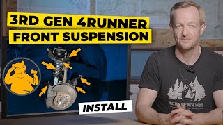 3rd Gen 4runner Front Suspension Rebuild by Wasting Time In The Woods 6,936 views 11 months ago 14 minutes, 38 seconds