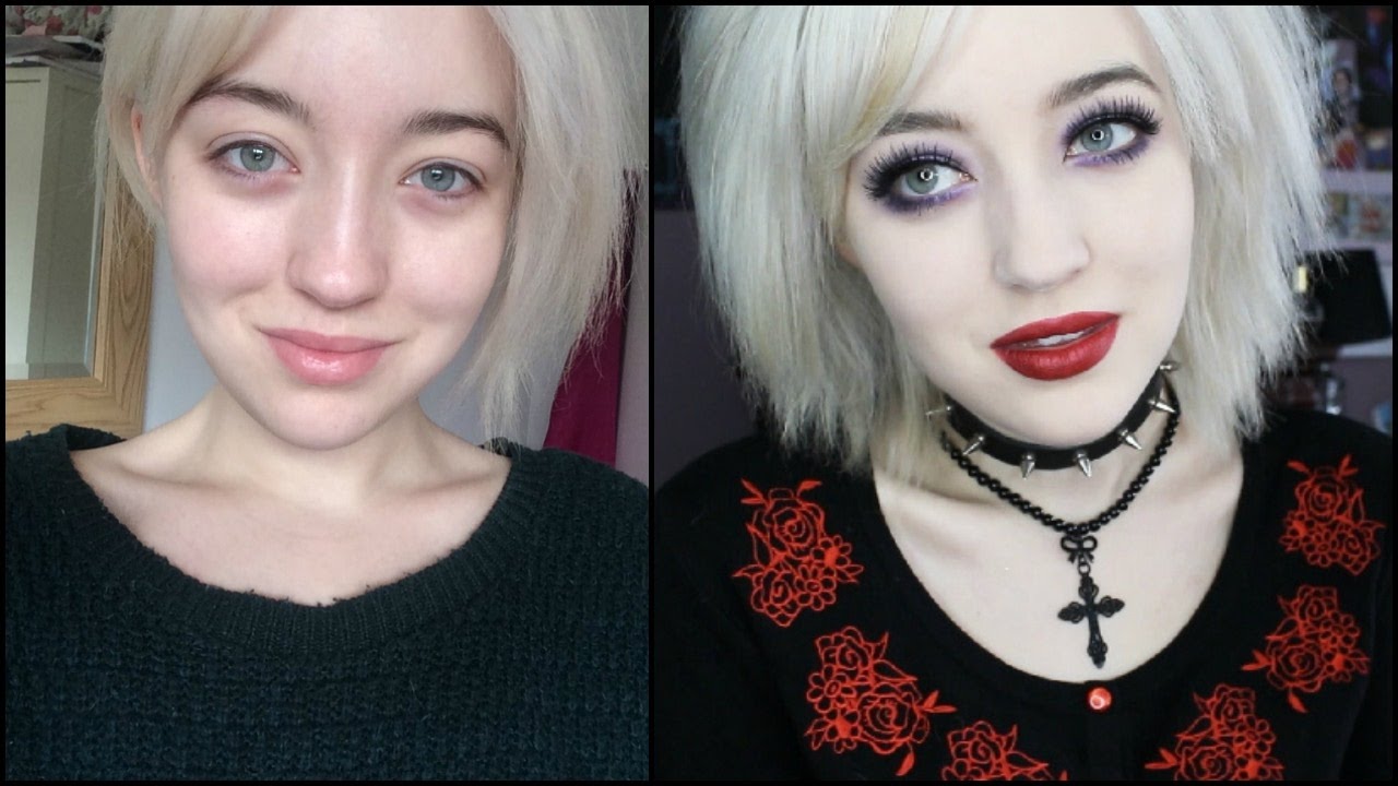 GET READY WITH ME Everyday Goth Look YouTube