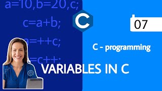 Variables in C Programming - Part-7 | C- Programming | #c #programming