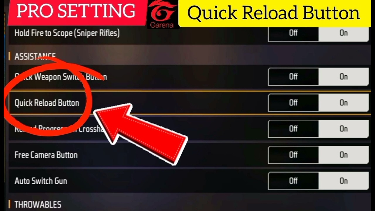 How to Enable and Use Quick Reload in Free Fire (Step-by-Step)