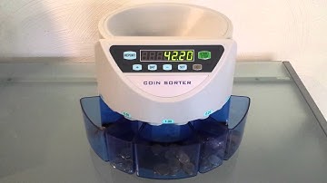 Coin counter and sorter L300