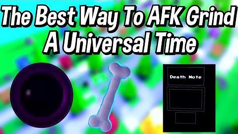 How To Get Cursed Orb And Rare Items When AFK Grinding - A Universal Time
