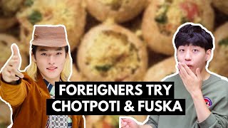 🌏 FOREIGNERS TRY BANGLA STREET FOODS 🇧🇩 | Ft. Daud Kim, Brian Black Lee, Michael Shin