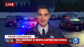 Community holds vigil for fallen Bristol officers