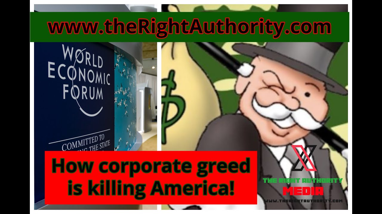 TRA episode 27 Corporate Greed and WEF