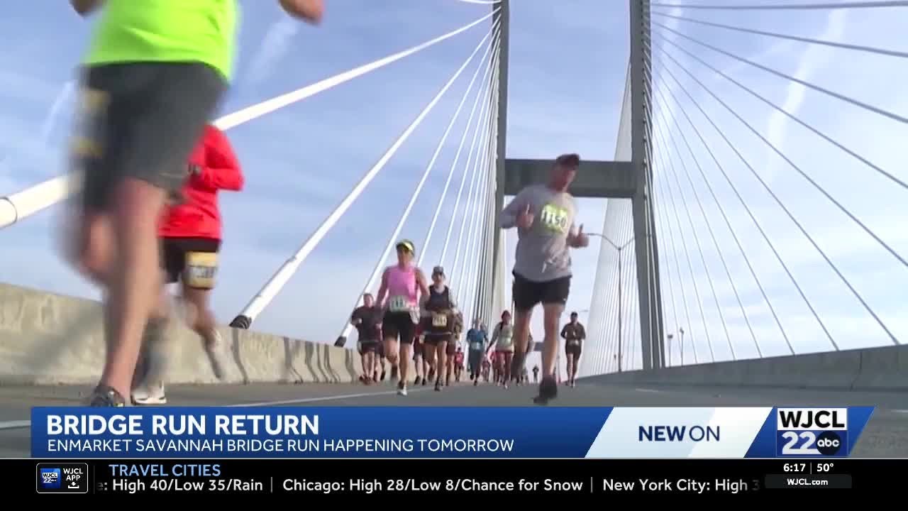 Enmarket Savannah Bridge Run happening Saturday, rain or shine