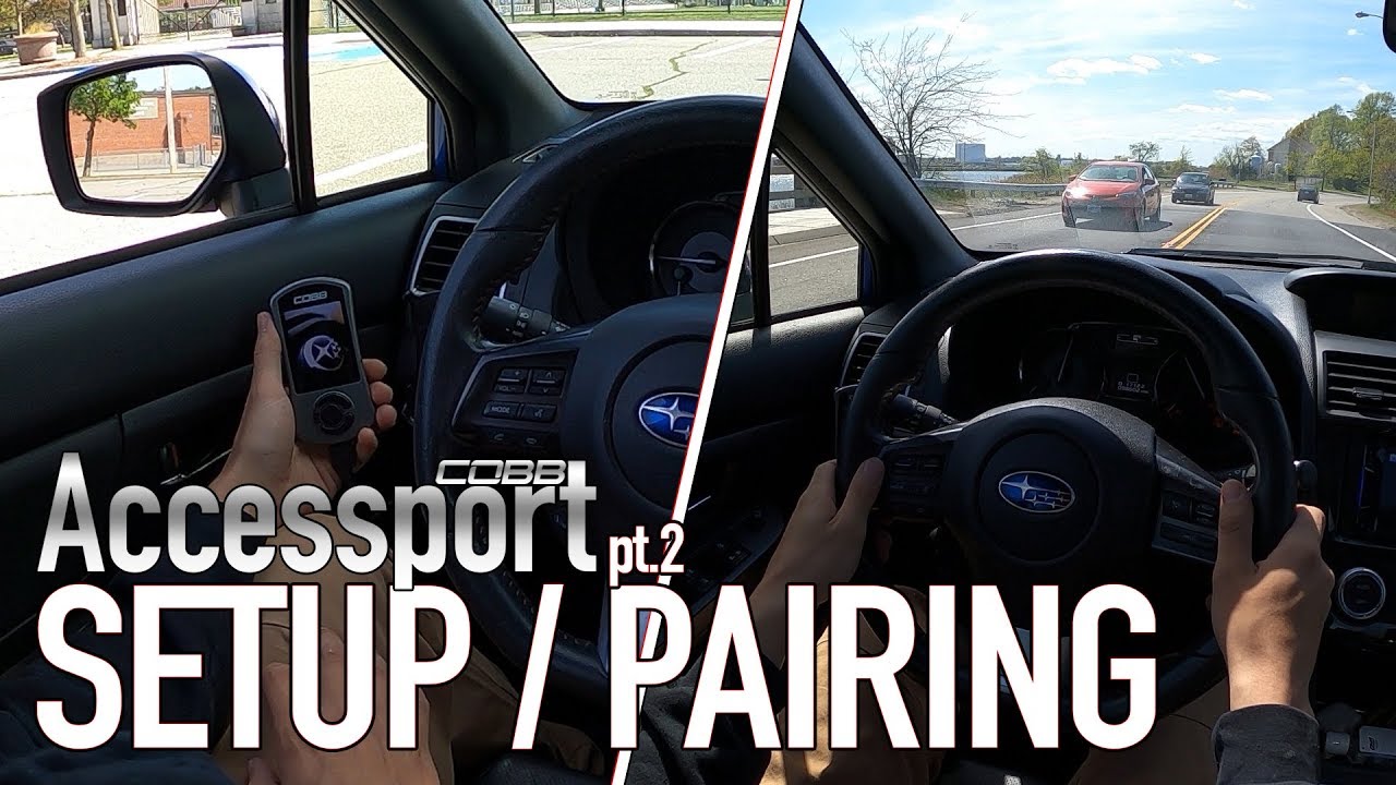 How to install COBB ACCESSPORT (Part 2: Setup) - YouTube