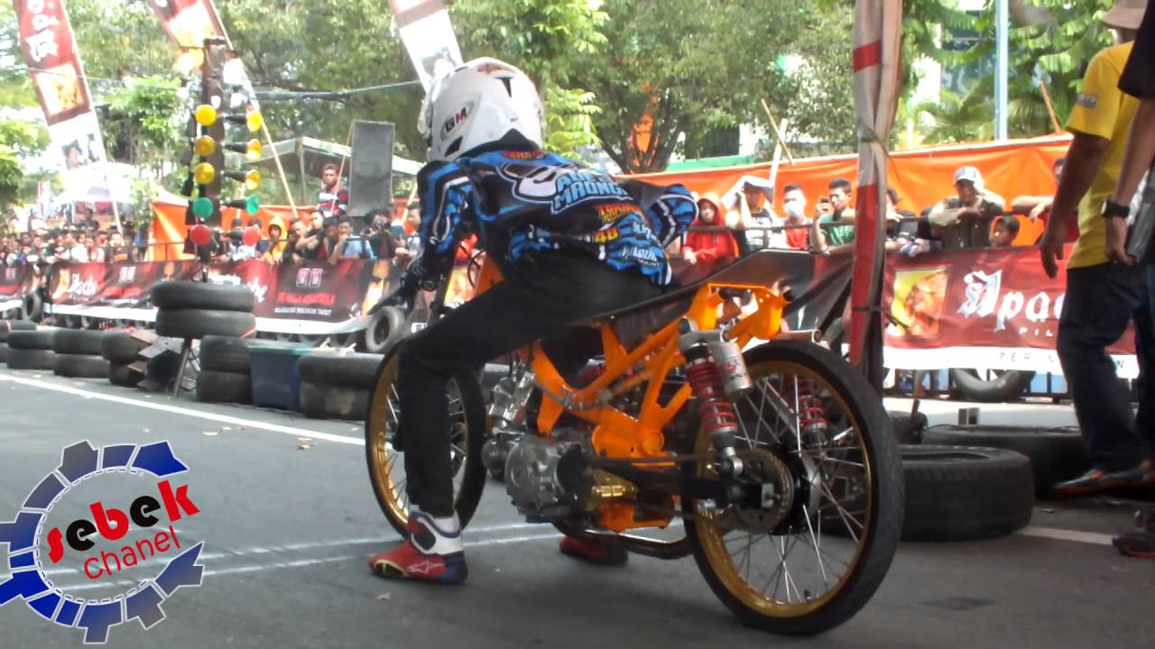 RACE JAWA TIMURAN || Dandim Cup Drag bike speed battle seri 2 madiun || Bebek 4 Tak T-UP 130 CC
